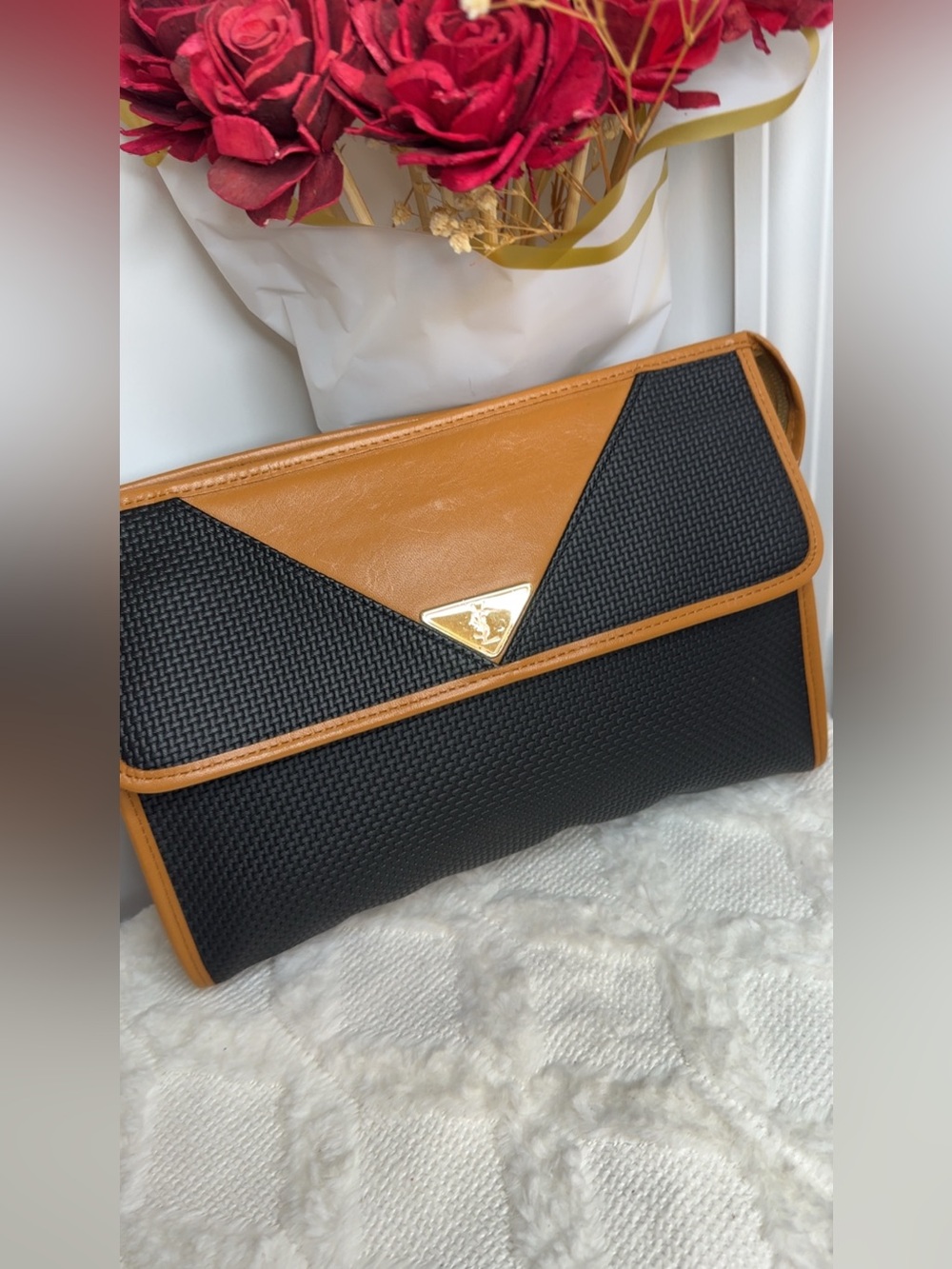Vintage Yves Saint Laurent clutch